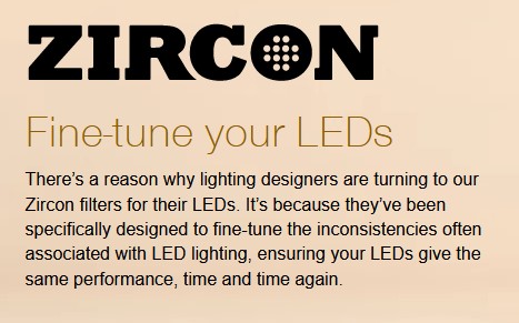 Zircon LED Rollenware 3,00m x 1,22m